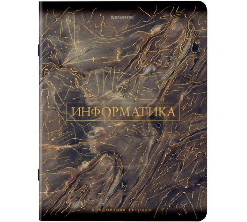 Тетради предметные, КОМПЛЕКТ 12 ПРЕДМЕТОВ, 48 л., SoftTouch, фольга, BRAUBERG, 