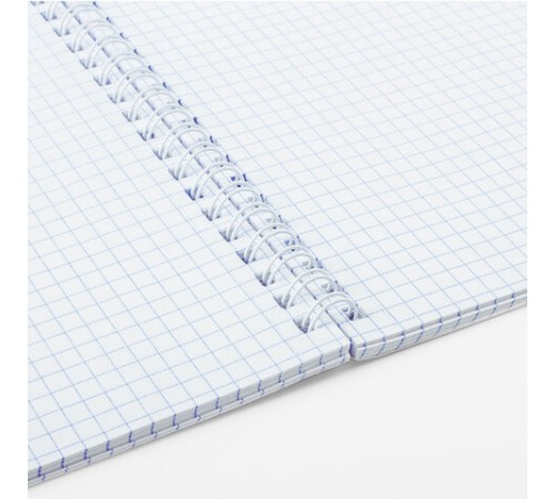 Тетрадь А5 48 л. BRAUBERG гребень, клетка, обложка картон, 