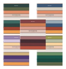 Тетрадь А5 48 л. BRAUBERG скоба, клетка, обложка картон, 