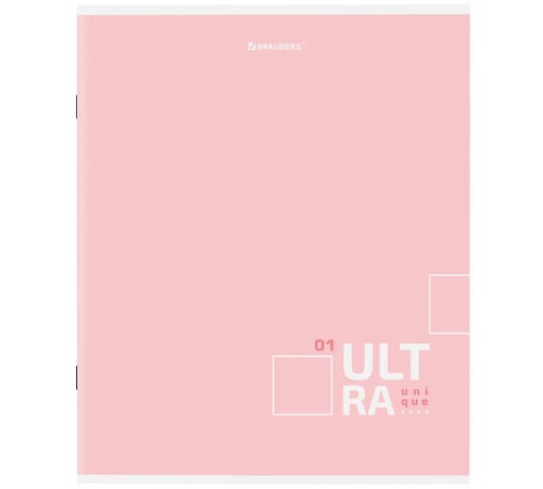 Тетрадь А5, 80 л., BRAUBERG скоба, клетка, обложка картон, 