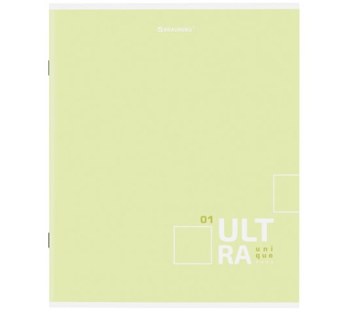 Тетрадь А5, 80 л., BRAUBERG скоба, клетка, обложка картон, 