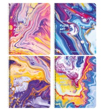 Тетрадь А5 80 л. BRAUBERG гребень, клетка, обложка картон, 