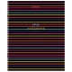 Тетрадь А5, 96 л., BRAUBERG, скоба, клетка, глянцевая ламинация, 
