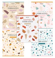 Тетрадь А5, 96 л., BRAUBERG, скоба, клетка, TWIN-лак, 