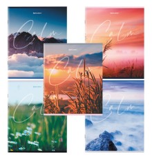 Тетрадь А5 96 л. BRAUBERG скоба, клетка, обложка картон, 