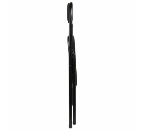Стул складной BRABIX "Golf CF-007", чёрный каркас, чёрная ткань, гофрокороб, 533025 Стул складной BRABIX "Golf CF-007", чёрный каркас, чёрная ткань, гофрокороб, 533025