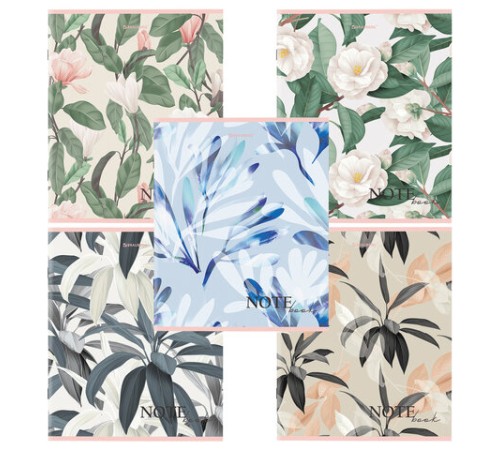 Тетрадь А5 96 л. BRAUBERG скоба, клетка, обложка картон, 