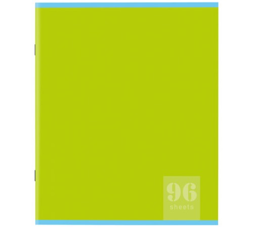 Тетрадь А5, 96 л., STAFF, скоба, клетка, офсет №2 ЭКОНОМ, обложка картон, 