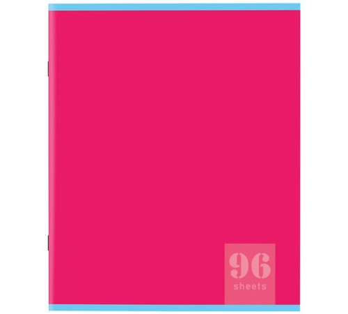 Тетрадь А5, 96 л., STAFF, скоба, клетка, офсет №2 ЭКОНОМ, обложка картон, 