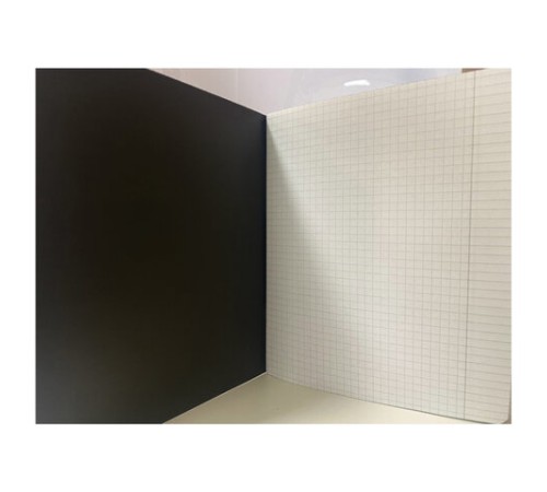 Тетрадь А5, 48 л., ПЗБМ, скоба, клетка, Soft Touch, брайль 3D, 