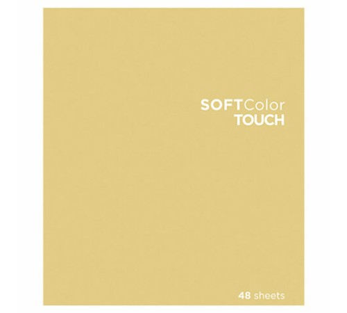 Тетрадь А5 48 л., ПЗБМ, скоба, клетка, Soft Touch, брайль 3D, 