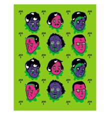 Тетрадь на кольцах А5 170х220 мм, 120 л., глянцевая ламинация, клетка, HATBER, 