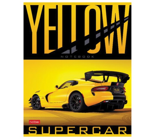 Тетрадь А5 48 л. HATBER скоба, клетка, обложка картон, 