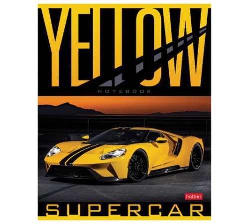 Тетрадь А5 48 л. HATBER скоба, клетка, обложка картон, 