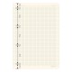 Сменный блок для тетради на кольцах БОЛЬШОЙ ФОРМАТ А4 120 л., BRAUBERG, ПОВЫШЕННОЙ ПЛОТНОСТИ, кремовый, 404517