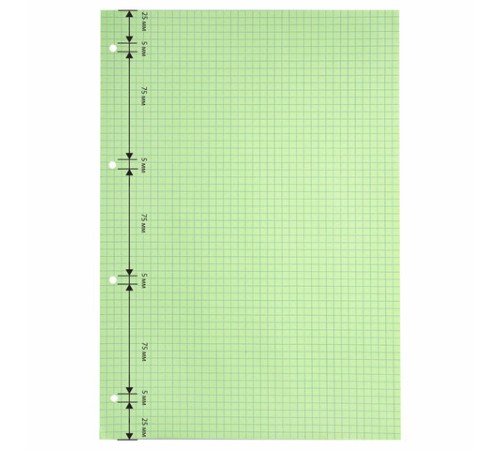 Сменный блок к тетради на кольцах БОЛЬШОЙ ФОРМАТ А4, 120 л., BRAUBERG, (4 цвета по 30 листов), 404519