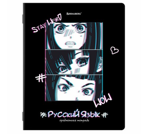 Тетради предметные, КОМПЛЕКТ 12 ПРЕДМЕТОВ, 48 л., глянцевый УФ-лак, BRAUBERG, 