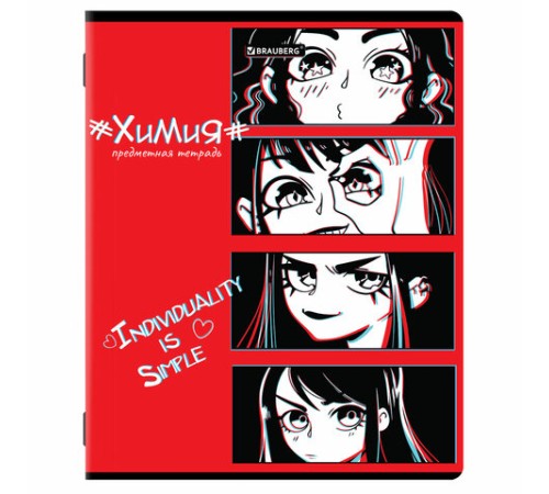 Тетради предметные, КОМПЛЕКТ 12 ПРЕДМЕТОВ, 48 л., глянцевый УФ-лак, BRAUBERG, 