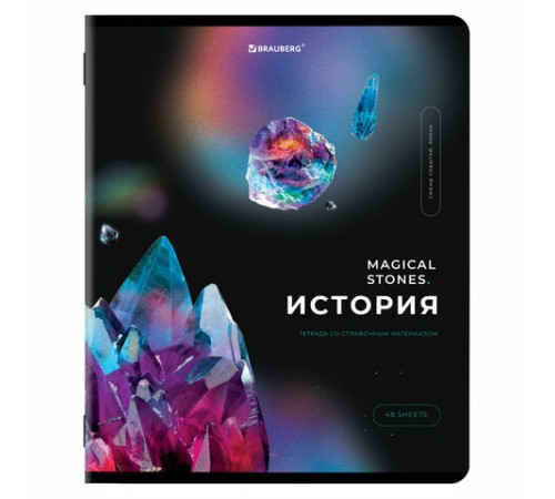 Тетради предметные, КОМПЛЕКТ 12 ПРЕДМЕТОВ, 48 л., глянцевый УФ-лак, BRAUBERG, 