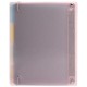 Тетрадь на кольцах А5 175х220 мм, 120 л., пластик с блестками, с резинкой и разделителями, BRAUBERG, Розовый, 404634