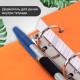 Тетрадь на кольцах А5 175х220 мм, 120 л., пластик, на липучке, с разделителями, BRAUBERG, Оранжевый, 404636
