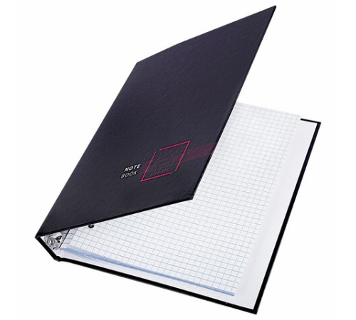 Тетрадь на кольцах А5 165х215 мм, 120 листов, твердый картон, клетка, BRAUBERG, 