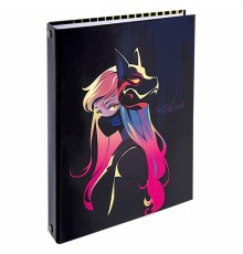 Тетрадь на кольцах А5 165х215 мм, 120 листов, твердый картон, клетка, BRAUBERG, 