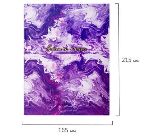 Тетрадь на кольцах А5 165х215 мм, 120 листов, твердый картон, клетка, BRAUBERG, 