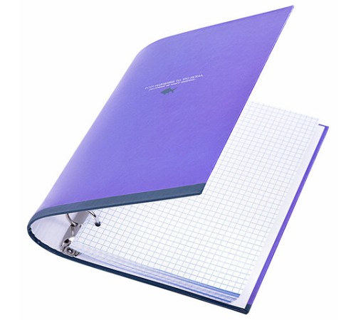 Тетрадь на кольцах А5 175х215 мм, 120 листов, твердый картон, клетка, BRAUBERG, 