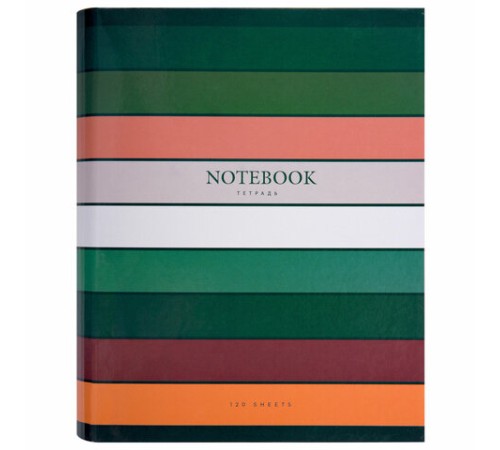 Тетрадь на кольцах А5 175х215 мм, 120 листов, твердый картон, клетка, BRAUBERG, 