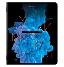 Тетрадь предметная PIGMENT 48 л., глянцевый УФ-лак, ХИМИЯ, клетка, подсказ, BRAUBERG, 404769