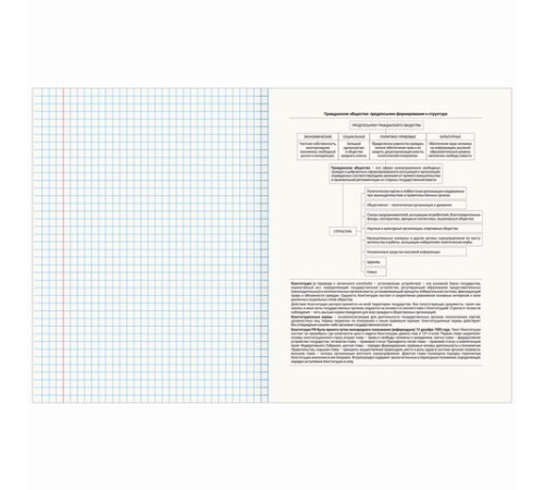 Тетрадь предметная 