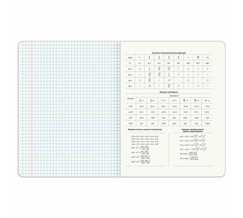 Тетрадь предметная DOG БОБИК 48 л., TWIN-лак, АЛГЕБРА, клетка, подсказ, BRAUBERG, 404782