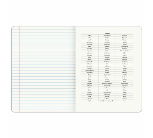 Тетрадь предметная DOG БОБИК 48 л., TWIN-лак, РУССКИЙ ЯЗЫК, линия, подсказ, BRAUBERG, 404791