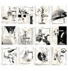 Тетради предметные, КОМПЛЕКТ 12 ПРЕДМЕТОВ, 48 л., матовая ламинация, BRAUBERG, 