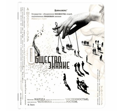 Тетради предметные, КОМПЛЕКТ 12 ПРЕДМЕТОВ, 48 л., матовая ламинация, BRAUBERG, 