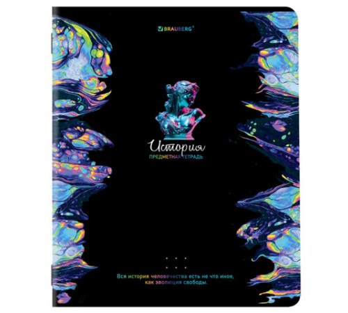 Тетради предметные, КОМПЛЕКТ 12 ПРЕДМЕТОВ, 48 л., глянцевый УФ-лак, BRAUBERG, 