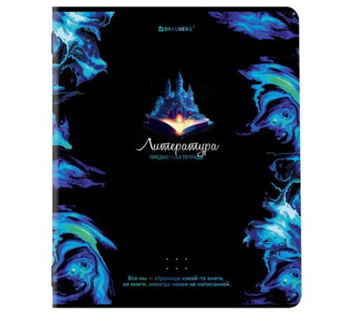 Тетради предметные, КОМПЛЕКТ 12 ПРЕДМЕТОВ, 48 л., глянцевый УФ-лак, BRAUBERG, 