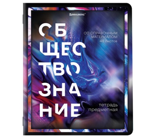 Тетради предметные, КОМПЛЕКТ 12 ПРЕДМЕТОВ, 48 л., глянцевый УФ-лак, BRAUBERG, 