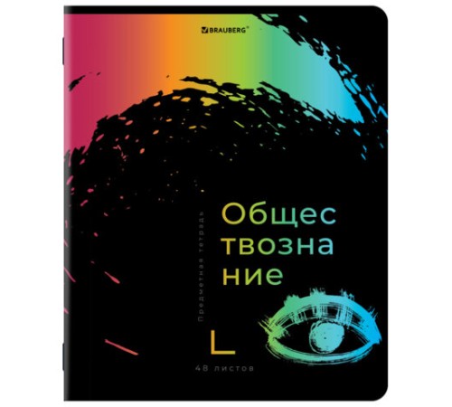 Тетради предметные, КОМПЛЕКТ 12 ПРЕДМЕТОВ, 48 л., матовая ламинация, лак, BRAUBERG, 