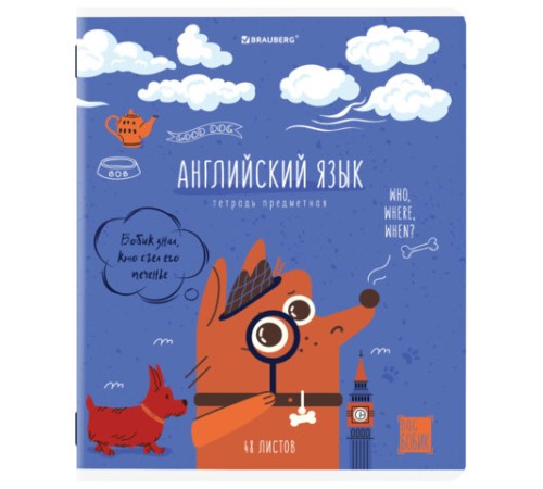 Тетради предметные, КОМПЛЕКТ 12 ПРЕДМЕТОВ, 48 л., TWIN-лак, BRAUBERG, 