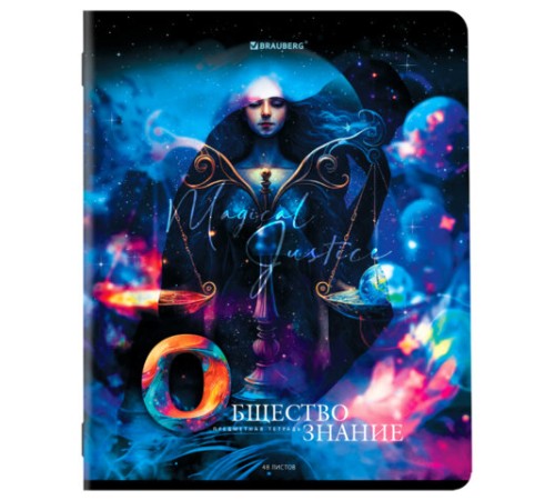 Тетради предметные, КОМПЛЕКТ 12 ПРЕДМЕТОВ, 48 л., глянцевый УФ-лак, BRAUBERG, 