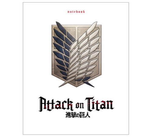 Тетрадь А5, 48 л., HATBER скоба, клетка, обложка картон, Атака Титанов 2 (микс в спайке), 48Т5В1