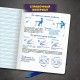 Тетрадь ПРОПИСЬ № 2 12 л. частая косая линия, со справочным материалом, ЮНЛАНДИЯ, 404852