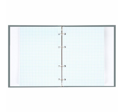 Тетрадь на кольцах А5 175х215 мм, 120 л., твердый картон, матовая ламинация, клетка, BRAUBERG 