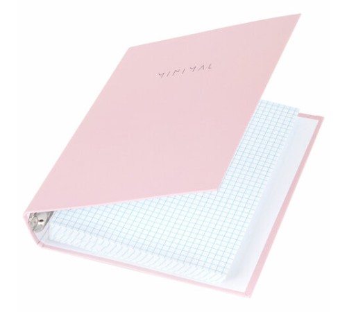 Тетрадь на кольцах А5 175х215 мм, 120 л., твердый картон, матовая ламинация, клетка, BRAUBERG 