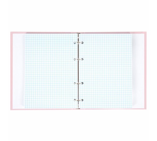 Тетрадь на кольцах А5 175х215 мм, 120 л., твердый картон, матовая ламинация, клетка, BRAUBERG 
