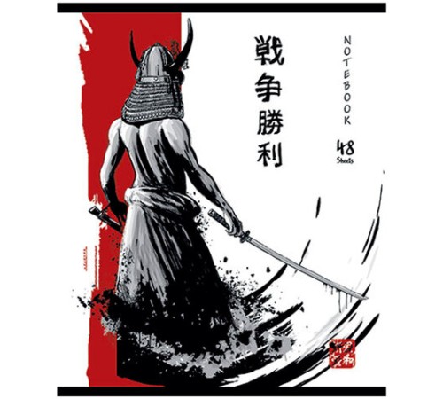 Тетрадь А5 48 л., ПЗБМ, скоба, клетка, TWIN-лак, 