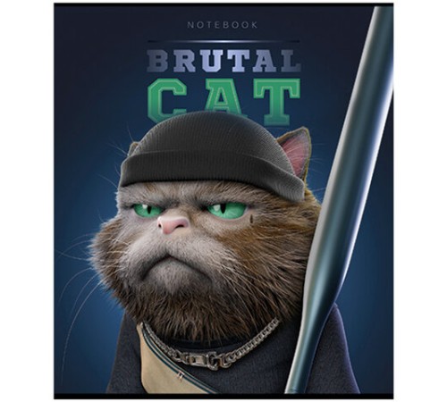 Тетрадь А5 48 л., ПЗБМ, скоба, клетка, конгрев, TWIN-лак, 