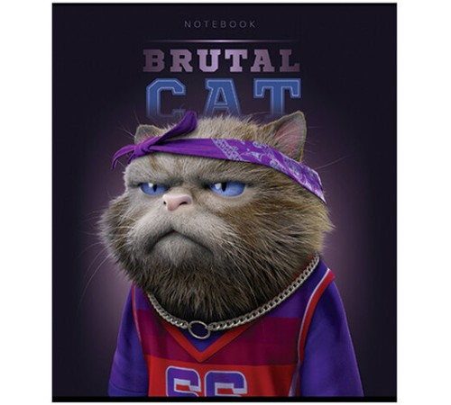 Тетрадь А5 48 л., ПЗБМ, скоба, клетка, конгрев, TWIN-лак, 